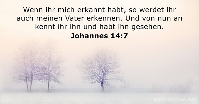 Johannes 14:7