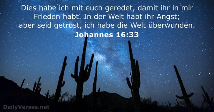 Johannes 16:33