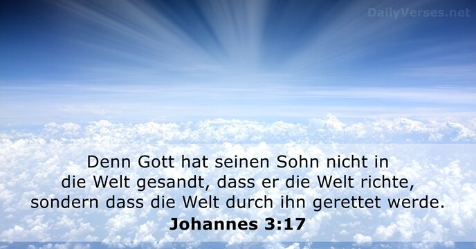 johannes 3:17