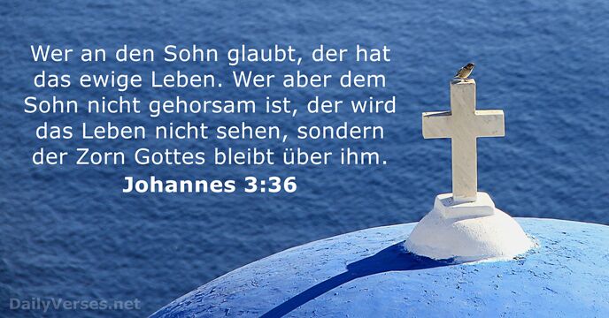 johannes 3:36