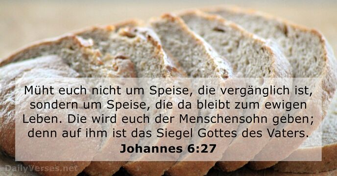 johannes 6:27