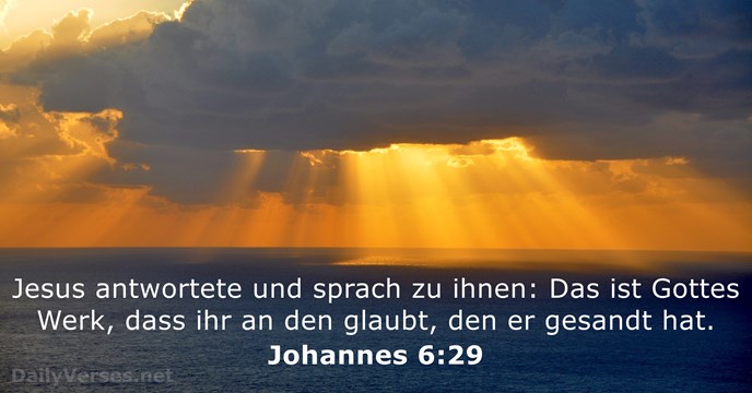 johannes 6:29