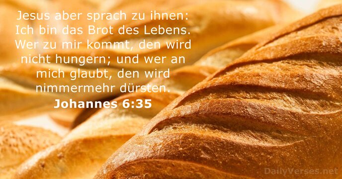 johannes 6:35