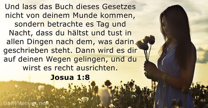 josua 1:8