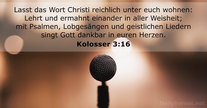 Kolosser 3:16