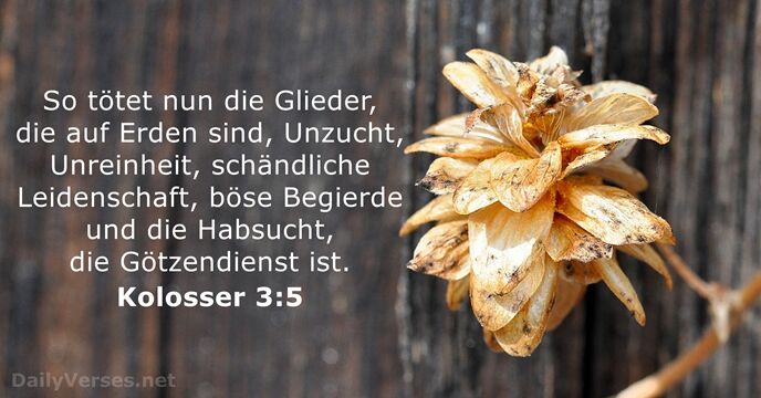 Kolosser 3:5
