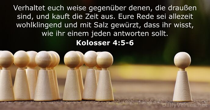 kolosser 4:5-6