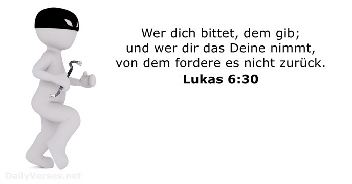 lukas 6:30