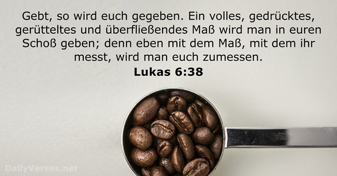 lukas 6:38