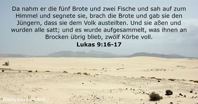 Lukas 9:16-17
