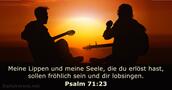 Psalmen 71:23