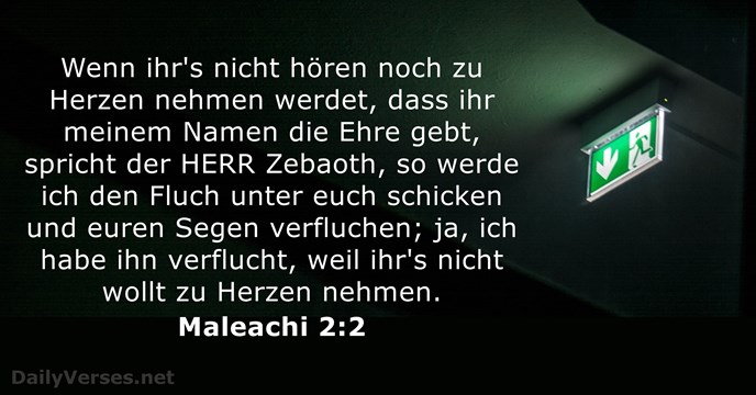 maleachi 2:2