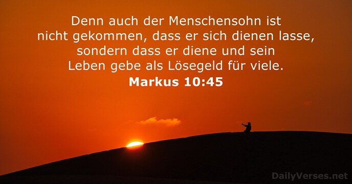 Markus 10:45