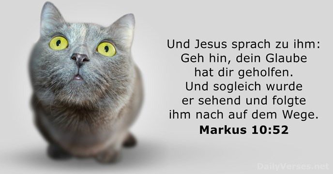 markus 10:52
