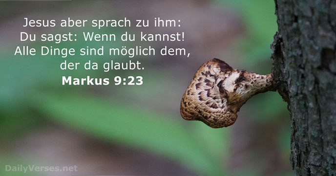 markus 9:23