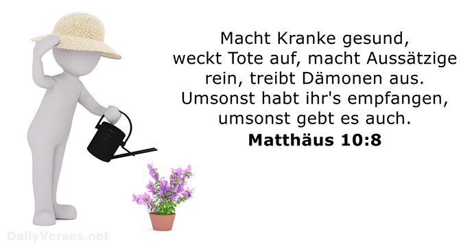 matthaus 10:8