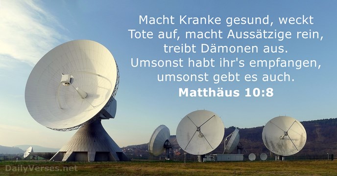 matthaus 10:8