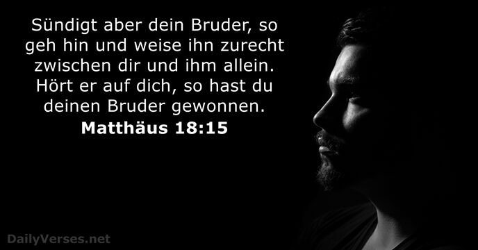 matthaus 18:15