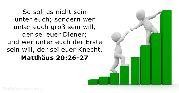 Matthäus 20:26-27