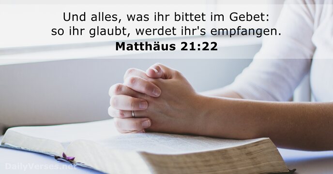 Matthäus 21:22