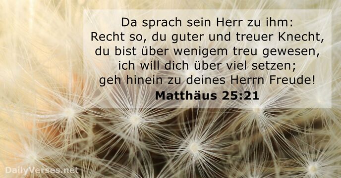 matthaus 25:21