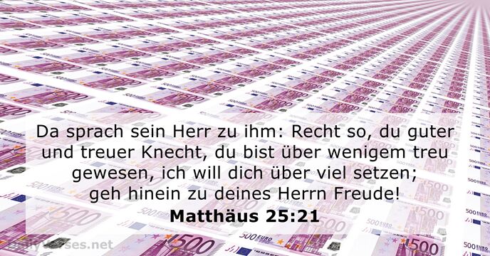 matthaus 25:21