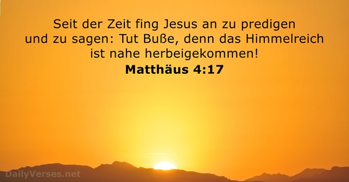 matthaus 4:17