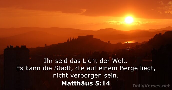 matthaus 5:14