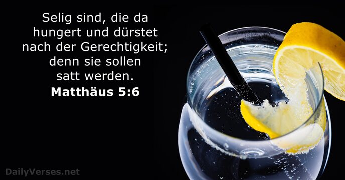 matthaus 5:6