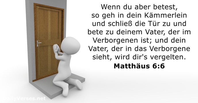 matthaus 6:6