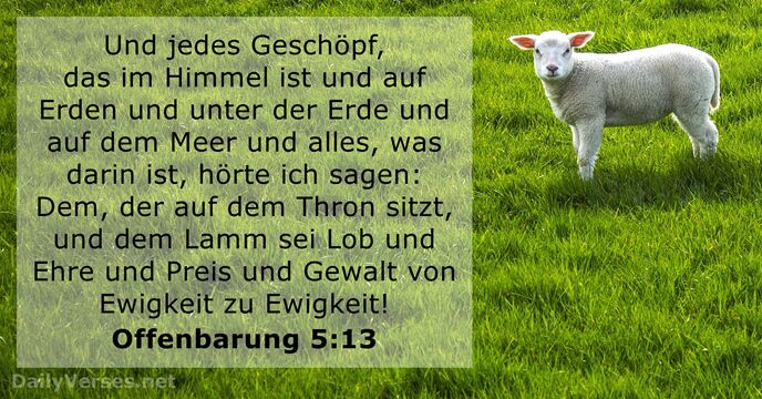 Offenbarung 5:13