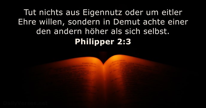 philipper 2:3