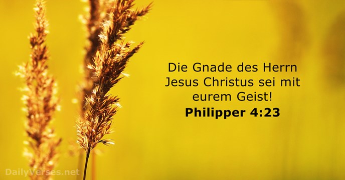 philipper 4:23
