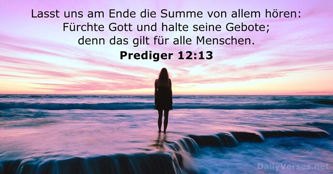 prediger 12:13