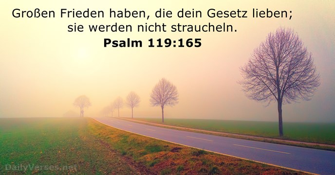 Psalmen 119:165