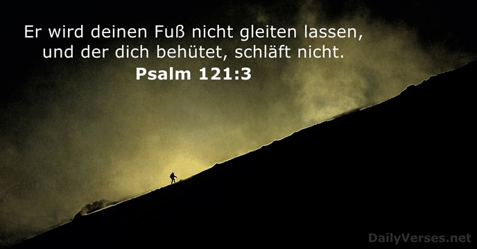 psalmen 121:3