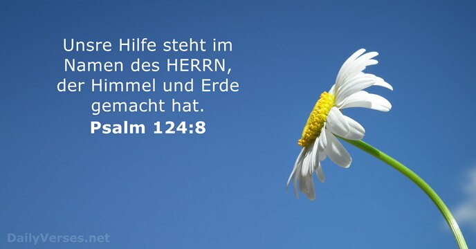 Psalmen 124:8