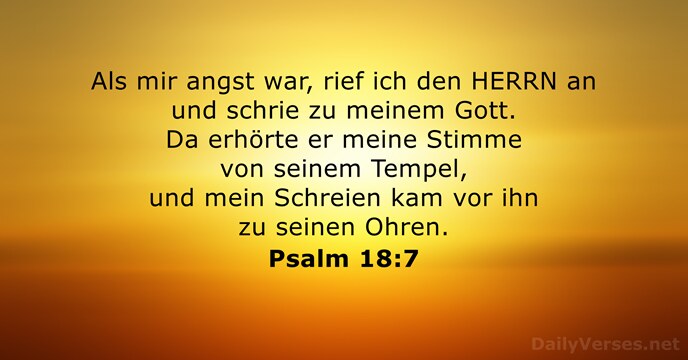 psalmen 18:7