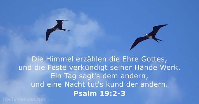 psalmen 19:2-3