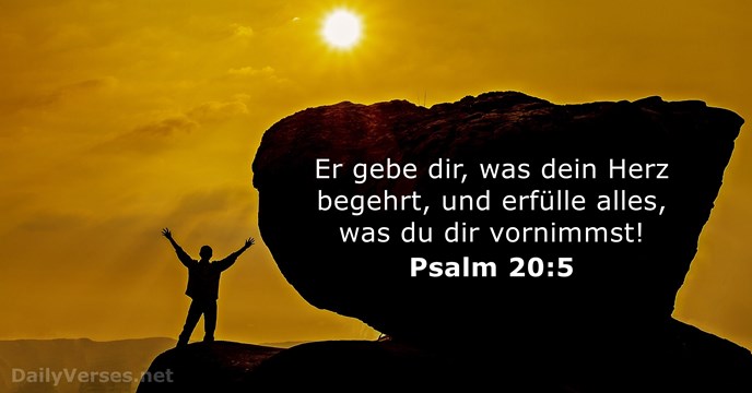 psalmen 20:5