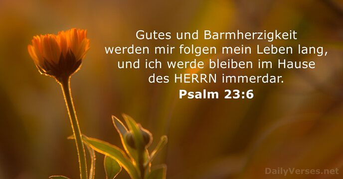 psalmen 23:6