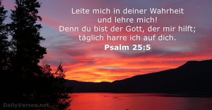 Psalmen 25:5