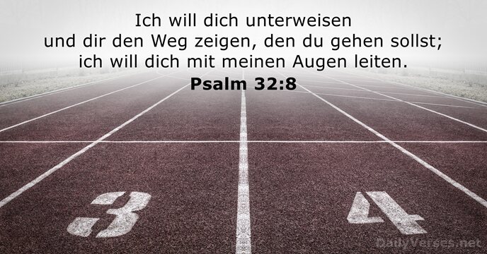 psalmen 32:8