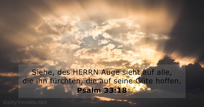 psalmen 33:18