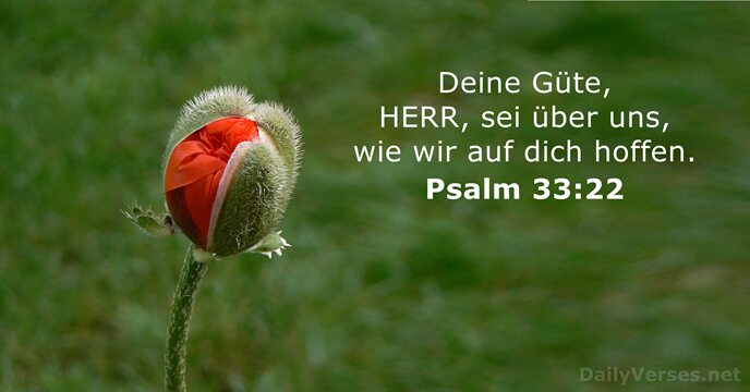 Psalmen 33:22