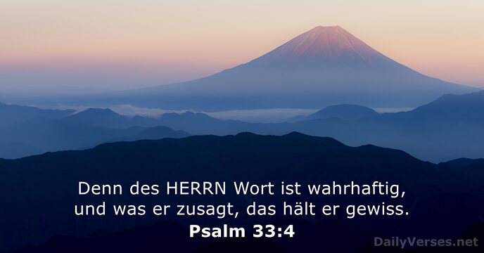psalmen 33:4