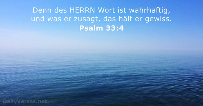 psalmen 33:4