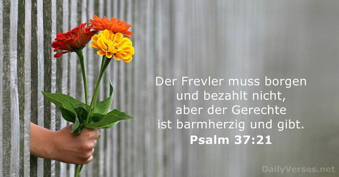 Psalmen 37:21