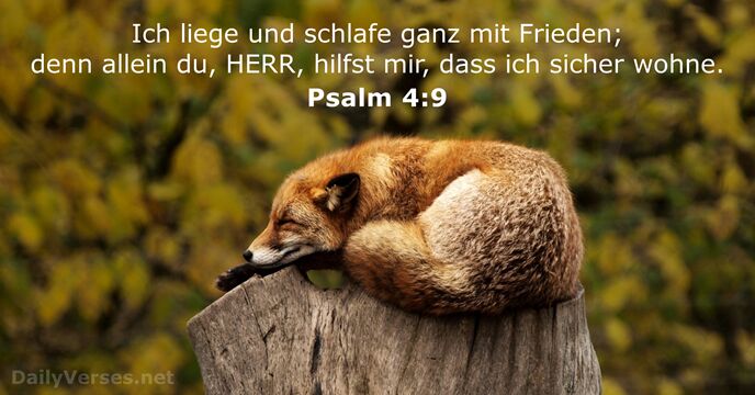psalmen 4:9