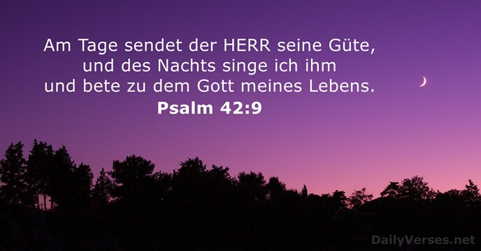 Psalmen 42:9